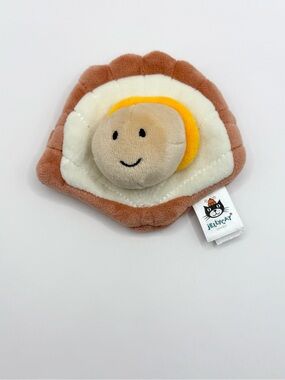 Jellycat Amuseables Sensational Seafood Scallop RETIRED Plush Figure NWOT